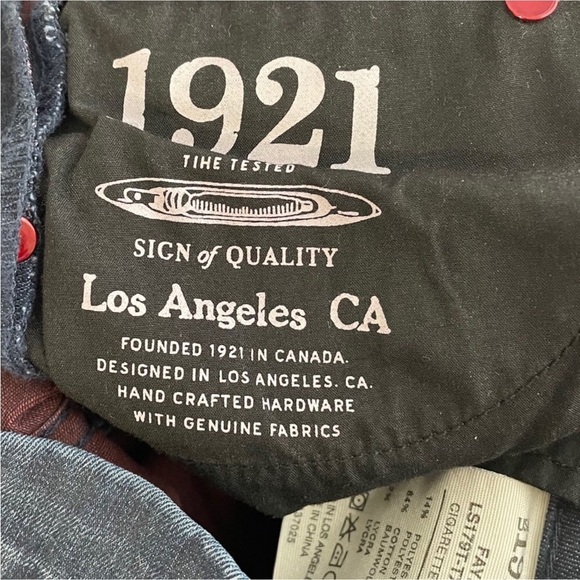 1921 Faye Cigarette Fit Jeans - Picture 6 of 8